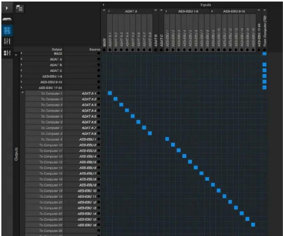 MOTU 112D - Streaming computer audio to and from the on-board mixer - 1