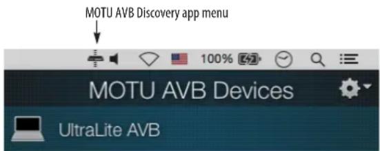 MOTU UltraLite AVB - Quick Start Guide - 1