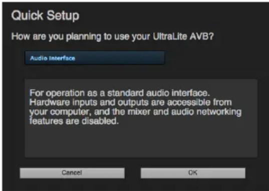 MOTU UltraLite AVB - Quick Start Guide - 2