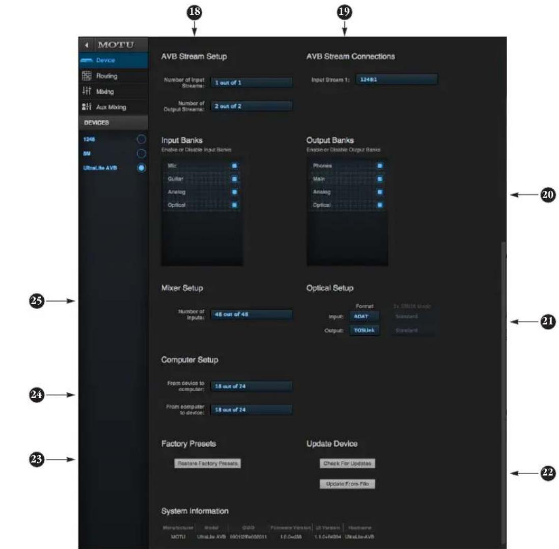 MOTU UltraLite AVB - Obtaining the UltraLite AVB's IP address - 2