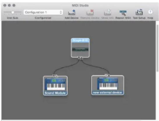 MOTU Stage-B16 - Launching Audio MIDI Setup - 1
