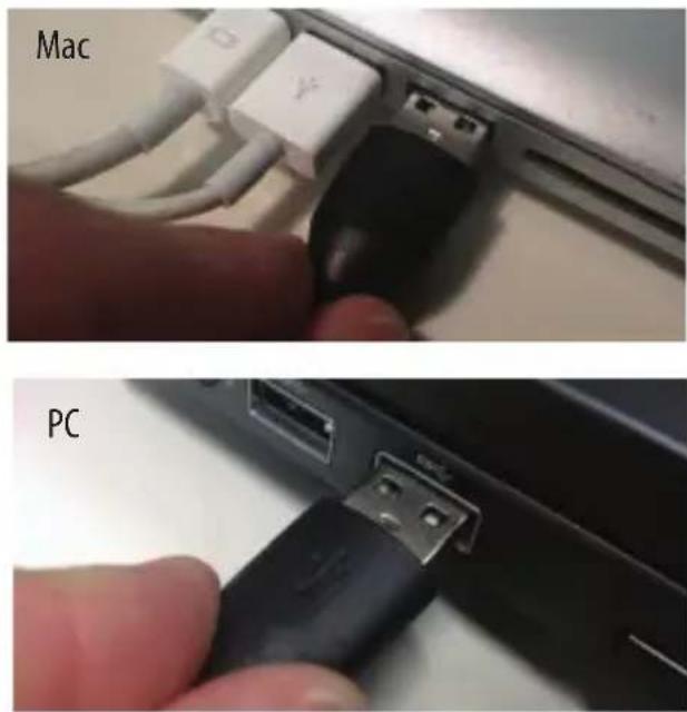MOTU MicroBook IIc - CONNECTING TO A COMPUTER - 1