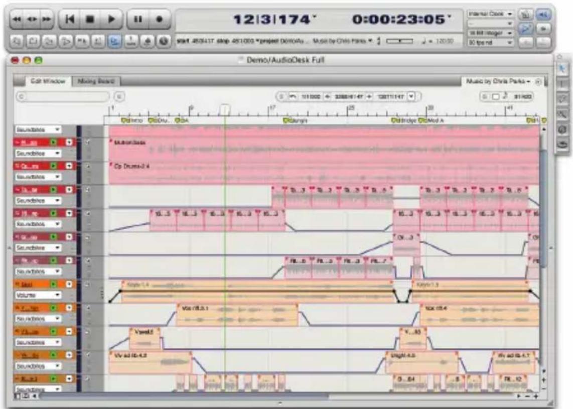 MOTU MicroBook IIc - AUDIODESK WORKSTATION SOFTWARE (MAC AND WINDOWS) - 1