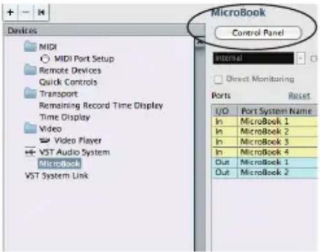 MOTU MicroBook IIc - ADJUSTING THE AUDIO I/O BUFFER - 3