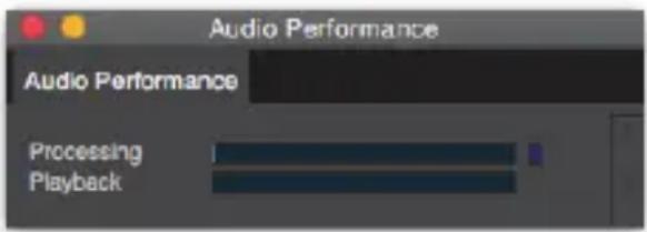 MOTU MicroBook IIc - Lower latency versus higher CPU overhead - 1