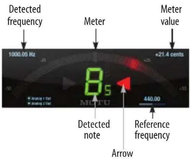 MOTU MicroBook IIc - TUNER - 1