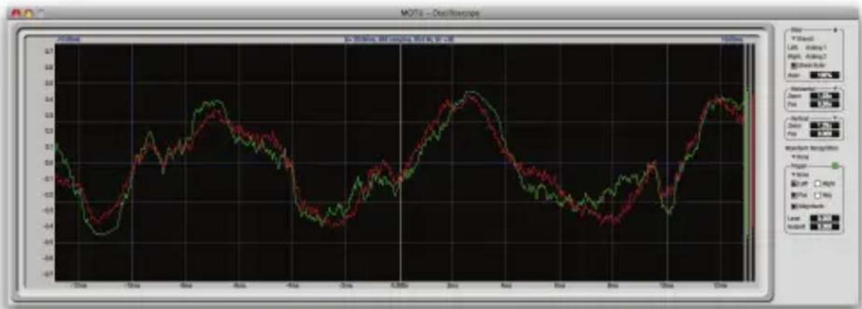 MOTU MicroBook IIc - Oscilloscope - 1