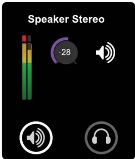 Apogee Quartet - Speaker Output level - 2
