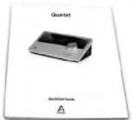 Apogee Quartet - The following items are included in the Quartet box: - 2
