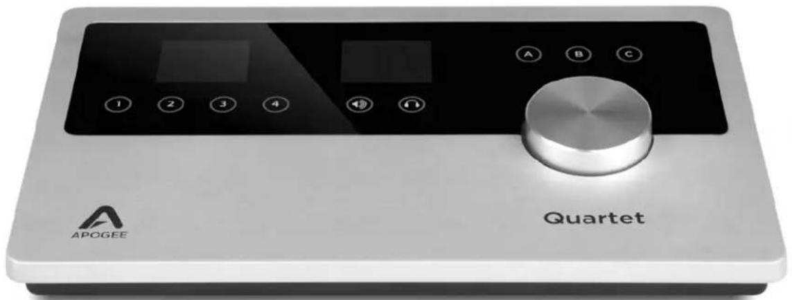 Apogee Quartet - The following items are included in the Quartet box: - 1