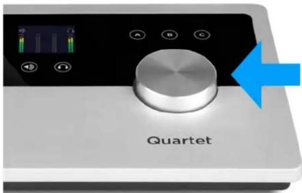 Apogee Quartet - Speaker Output level - 2