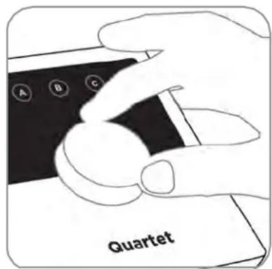 Apogee Quartet - Input level - 3