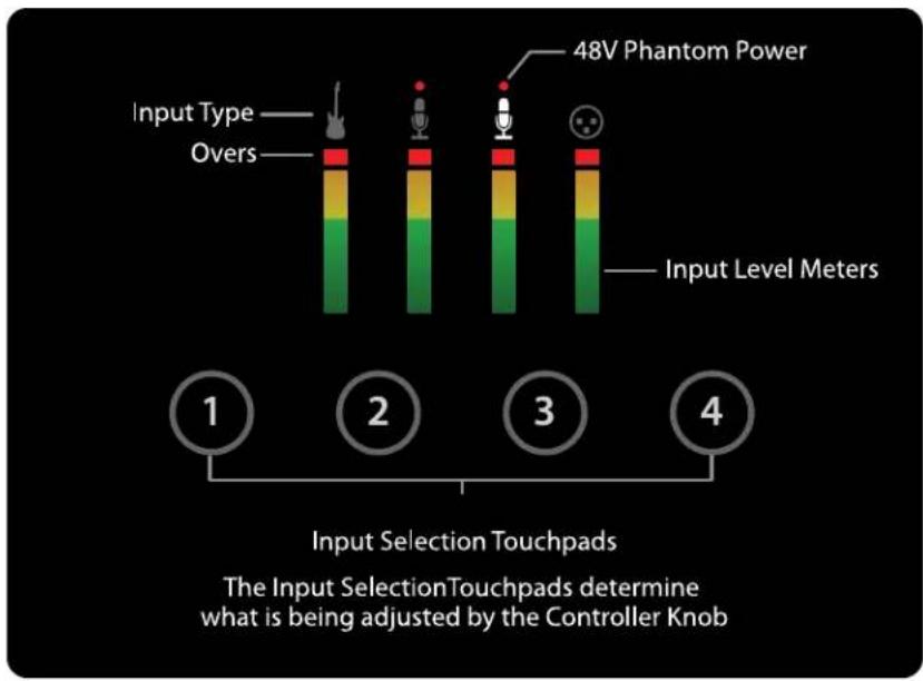 Apogee Quartet - Display and touchpad tour - 1