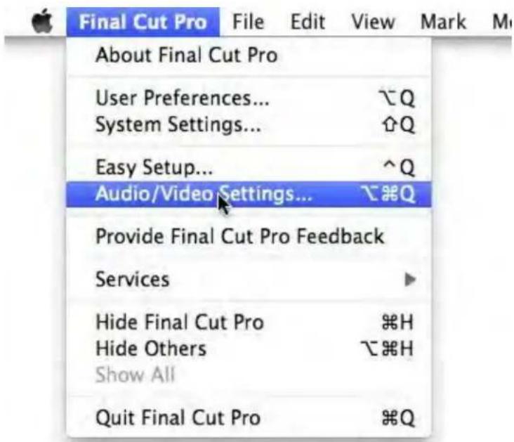 Apogee Quartet - Using Quartet with Apple Final Cut Pro - 1
