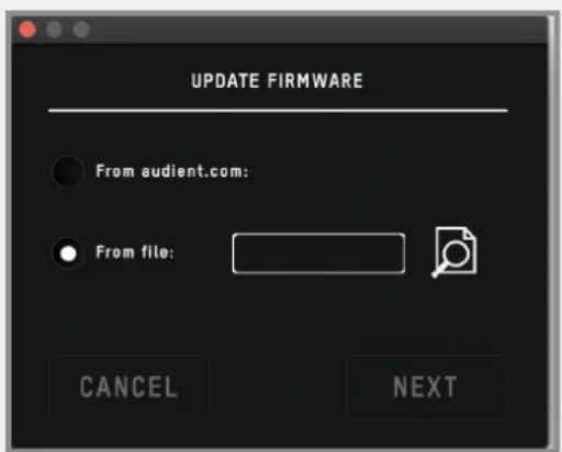 Audient iD14 - Firmware Update - 1