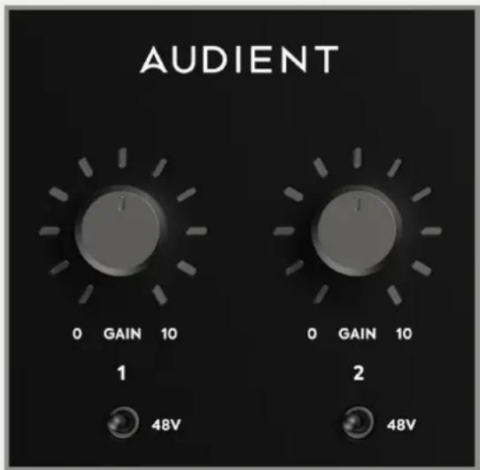 Audient iD14 - Microphone Preamplifiers & Line Inputs - 1