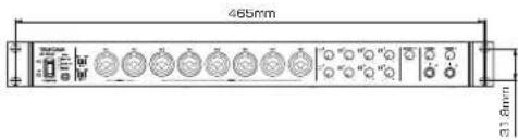465mm 31.8mm