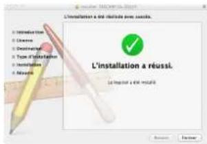 L'installation a été modulé pour sauda. A l'intervise d'un B l'access C declarer D Type d'installation E l'installation F l'access L'installation a réussi. Le plusait à 40% m3/2018 Success Help