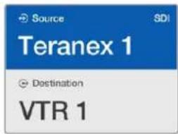 Source SDI Teranex 1 Destination VTR 1