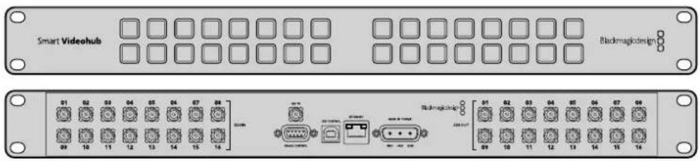 Smart Videohub Blackmagiodesign 01 02 03 04 05 06 07 08 09 10 11 12 13 14 15 16 01 02 03 04 05 06 07 08 09 10 11 12 13 14 15 16 Blackmagiodesign 01 02 03 04 05 06 07 08 09 10 11 12 13 14 15 16