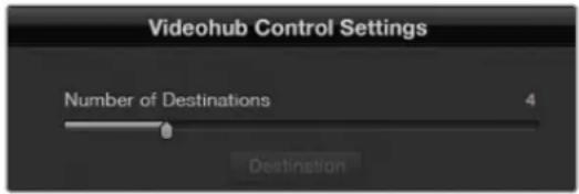 Blackmagic Design Smart Videohub - Nombre de destinations - 1