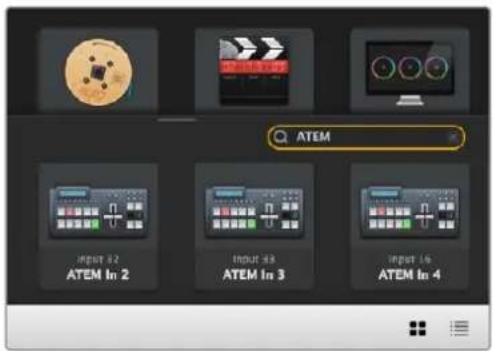 ATEM Input 3.2 ATEM In 2 Input 3.3 ATEM In 3 Input 1.6 ATEM In 4