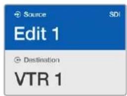 Blackmagic Design Smart Videohub - Auswahl von Geräten mit dem Drehregler - 1
