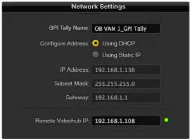 Blackmagic Design Smart Videohub - 如果您不知道Videohub的IP地址: - 1