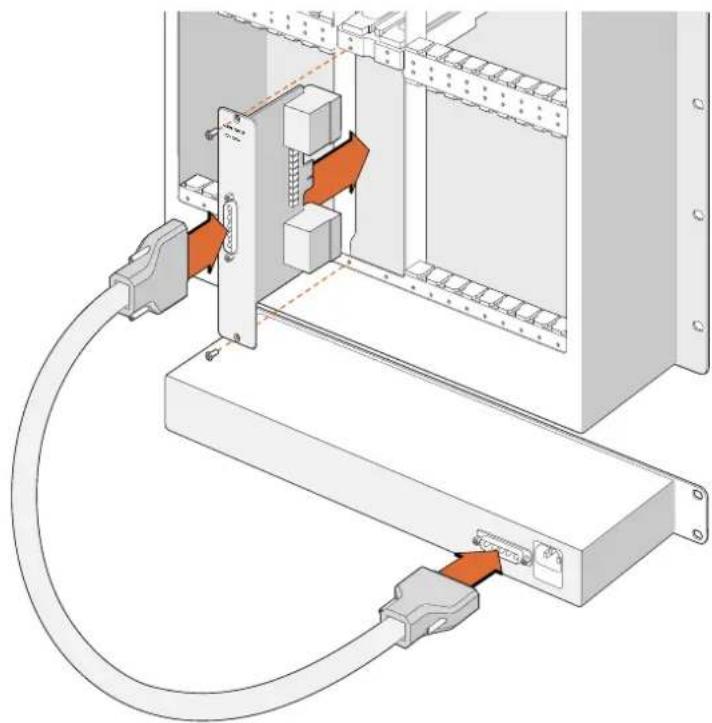 Blackmagic Design Smart Videohub - Instalación de una fuente de alimentación - 2