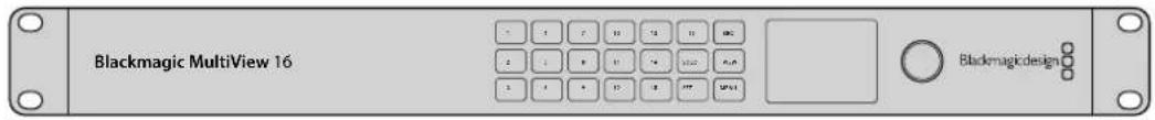 Blackmagic Design Smart Videohub - 使用Blackmagic MultiView 16监看矩阵 - 1