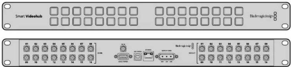 Smart Videohub Blackmaglodesign 01 02 03 04 05 06 07 08 09 10 11 12 13 14 15 16 01 02 03 04 05 06 07 08 09 10 11 12 13 14 15 16