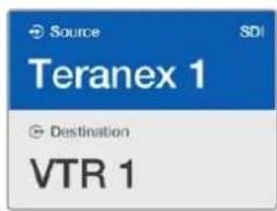 Source SDI Teranex 1 Destination VTR 1