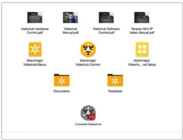 Videhub Hardware Control.pdf Videhub Manual.pdf Videhub Software Control.pdf Teranax Mini IP Video Manual.pdf Blackmagic Videohub Setup Blackmagic Videohub Control Blackmagic Videohu...net Setup Documents Templates Uninstall Videohub