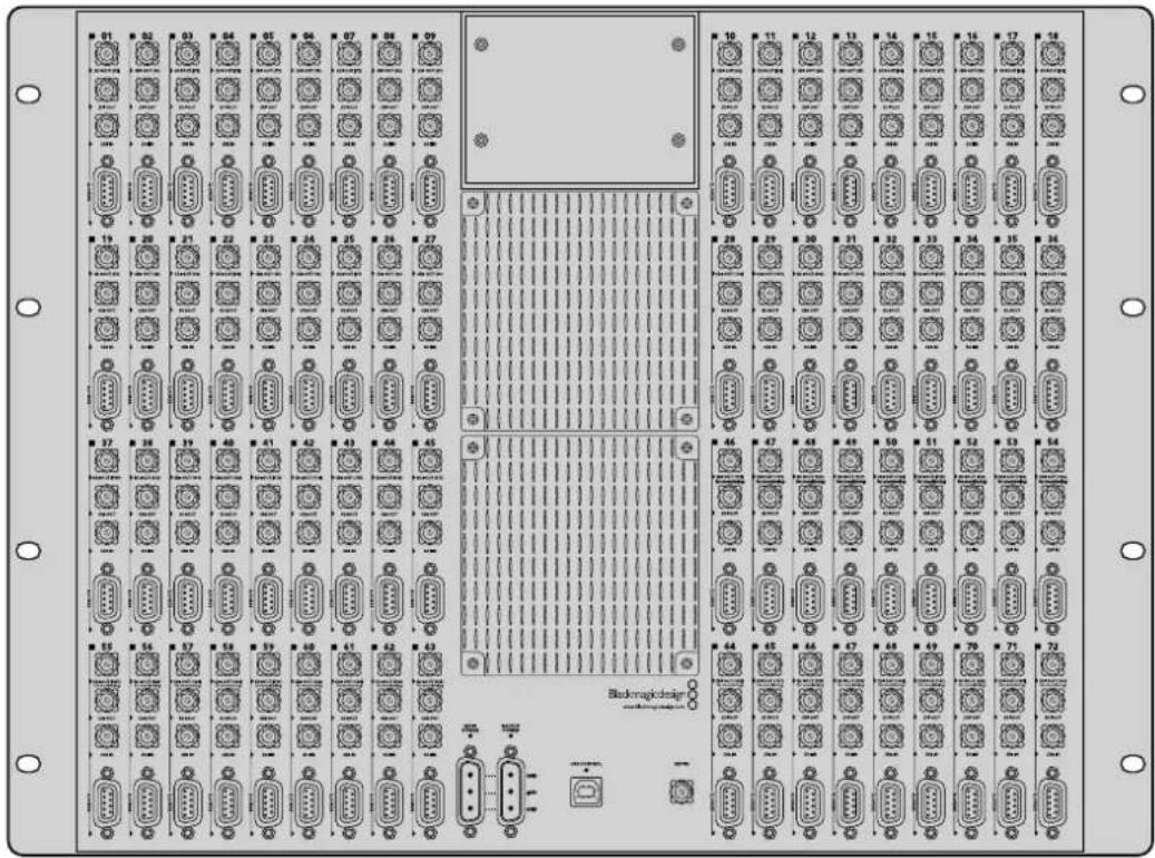 Blackmagic Design Smart Videohub - Matrices de conmutación Blackmagic Videohub SDI 3G - 1