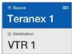 Source SDI Teranex 1 Destination VTR 1