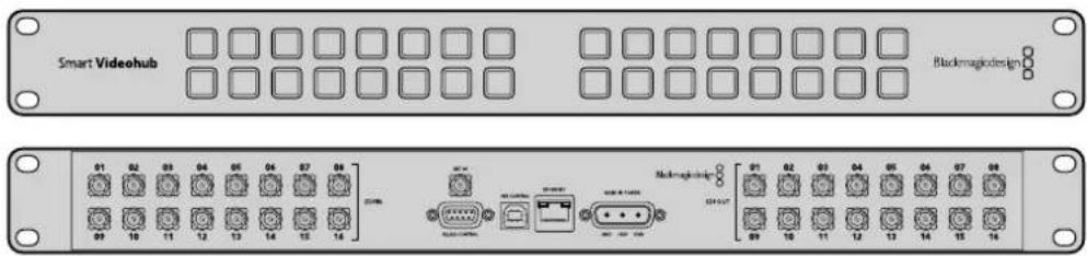Smart Videohub Blackmagicdesign 01 02 03 04 05 06 07 08 09 10 11 12 13 14 15 16 01 02 03 04 05 06 07 08 09 10 11 12 13 14 15 16 Blackmagicdesign 01 02 03 04 05 06 07 08 09 10 11 12 13 14 15 16