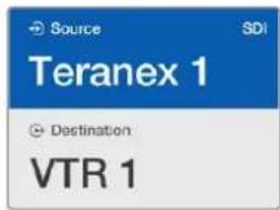 Source SDI Teranex 1 Destination VTR 1