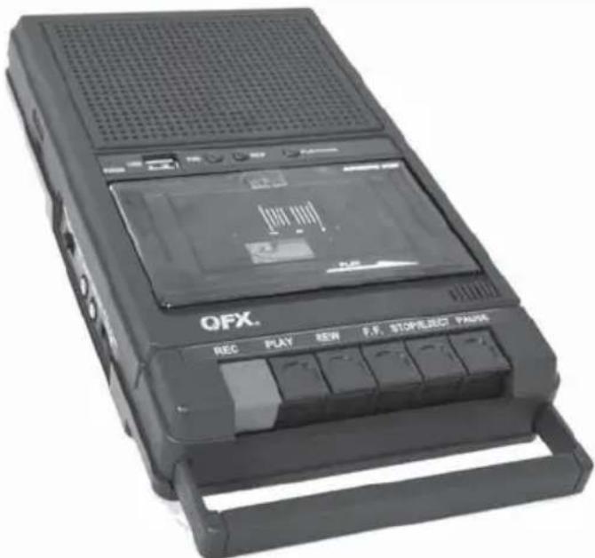 QFX RETRO-39 - Cassette à chaussures enregistreur avec port USB - 1