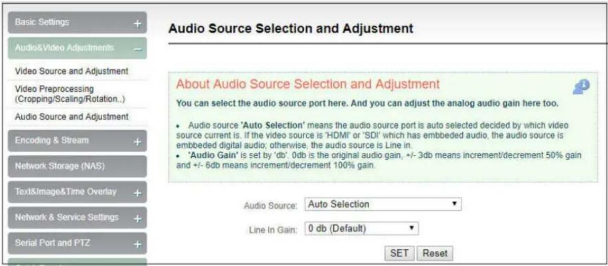 Kiloview E2 NDI - Audio signal source - 1