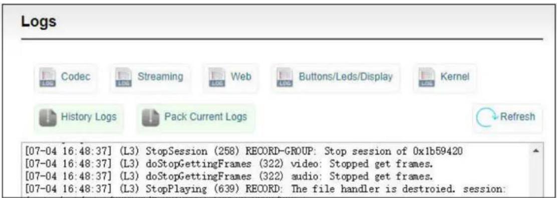 Kiloview E2 NDI - Logs and Debug - 1