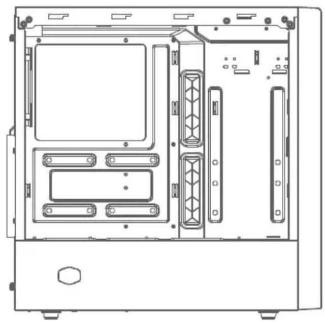 COOLER MASTER MasterBox NR600 - MASTERBOX NR600 - 11