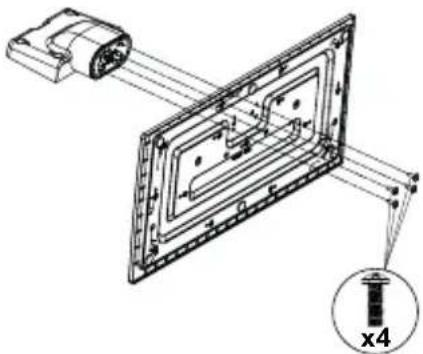 PANASONIC TX-65HXW584 - Montage du socle - 1