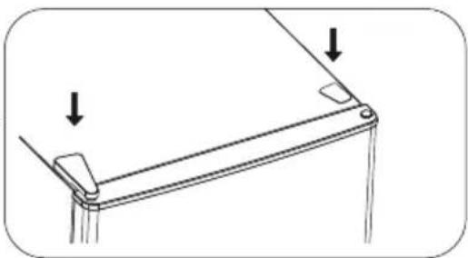 MEDION MD 37013 - Déplacer la charnière de porte - 10