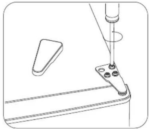 MEDION MD 37013 - Modifi cación de la bisagra de la puerta - 3