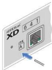 Adder XD642P-DP - RESETTING A MODULE - 1