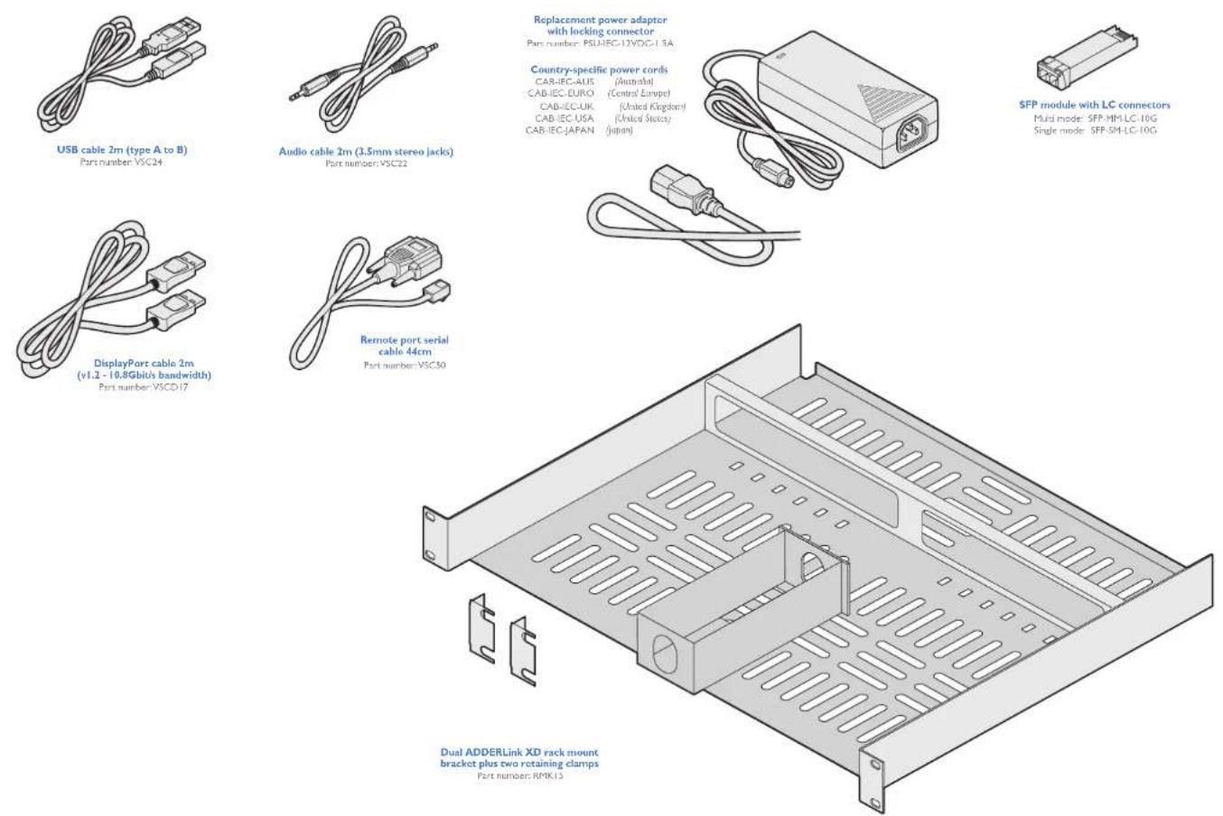 Adder XD642P-DP - OPTIONAL EXTRAS - 2