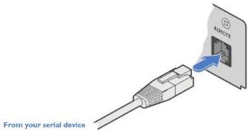 Adder XD642P-DP - To connect the Remote port - 2