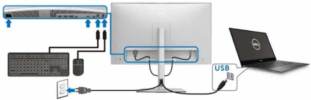 DELL UltraSharp UP3221Q - HINWEIS: Der UP3221Q unterstützt die Thunderbolt™ MST Funktion. Um diese Funktion nutzen zu können, muss Ihr PC die Thunderbolt™ Funktion unterstützen. - 2