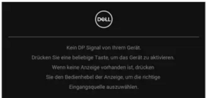 DELL UltraSharp UP3221Q - HINWEIS: Die Meldung könnte je nach angeschlossenem Eingangssignal leicht unterschiedlich sein. - 7
