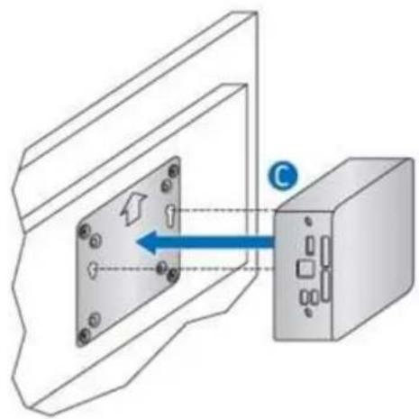 INTEL NUC 7 Business - Attach and Use the VESA Bracket (Optional) - 3
